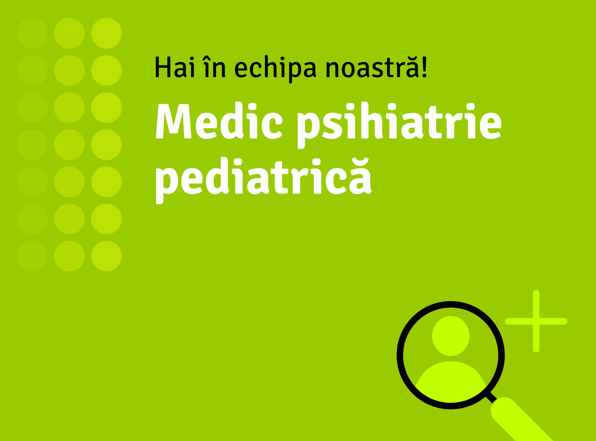 Medic psihiatru copii