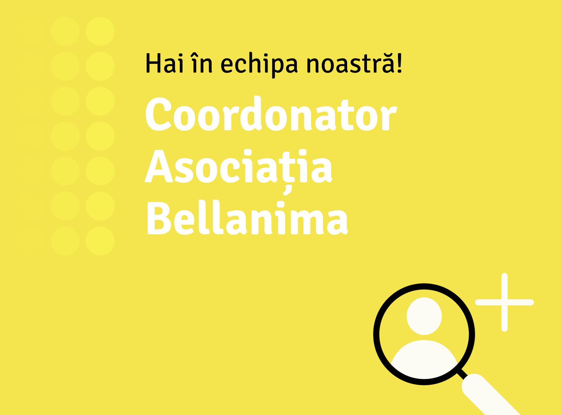 Coordonator Asociația Bellanima